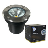 Embutido Solo Led 5w Balizador Branco Quente Chão Piso 3000k