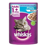 24 Sobres Whiskas Gato Esterilizado Sabor: Atún