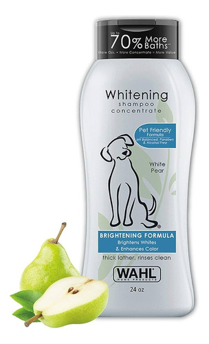 Wahl Shampoo Para Mascotas Perro Fragancia Pera Blanca