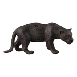 Figura De Brinquedo Modelo Animal Pantera Negra Ornamento [u