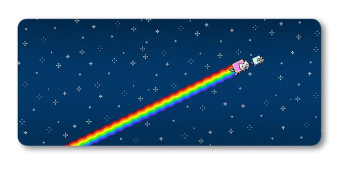 Mousepad Xxl 80x30cm Cod.201 Nyan Cat