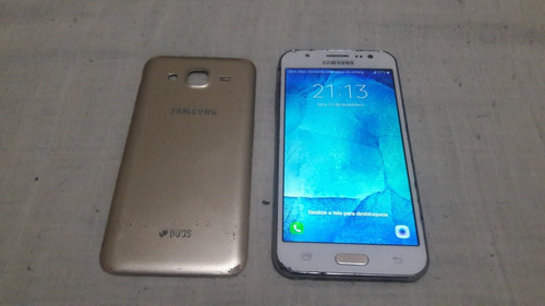 Celular Samsung J5 16gb Branco - Com Defeito (leiam)