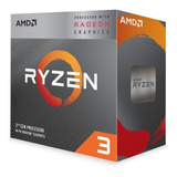 Amd Ryzen 3 3200g Am4 4ghz 4c/4t Con Disipador Y Gráficos