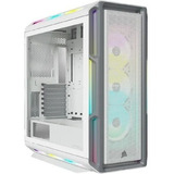 Gabinete Corsair Icue 5000t Rgb Con Vidrio Templado Blanco