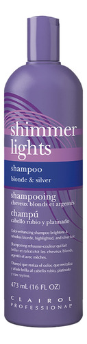 Clairol Professional Shimmer Lights - Champ Morado, 16 Onzas
