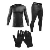 Kit Termico Piel Conjunto Boza + Guantes Piel Oslo Sia++