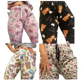 Pants Pijama Mujer Polar Soft Premium Invierno Abrigado 