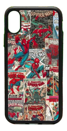 Funda Protector Para iPhone Spiderman Collage