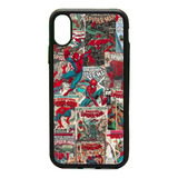 Funda Protector Para iPhone Spiderman Collage