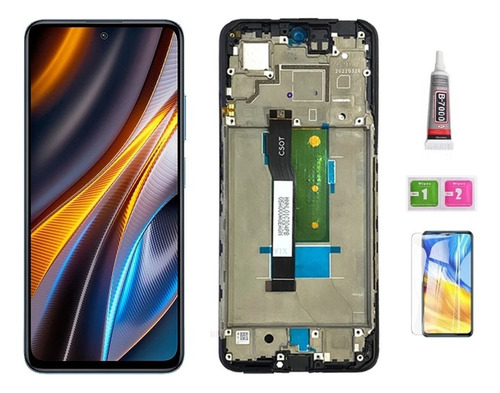 A Pantalla Lcd Con Marco Para Pocophone X4 Gt