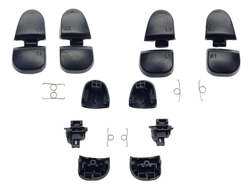 Kit De Teclas L1, R1, L2, R2 Para Joystick Ps5 - 3 Versiones