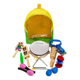 Kit Bandinha Infantil Com 10 Instrumentos Phx Tz10-1
