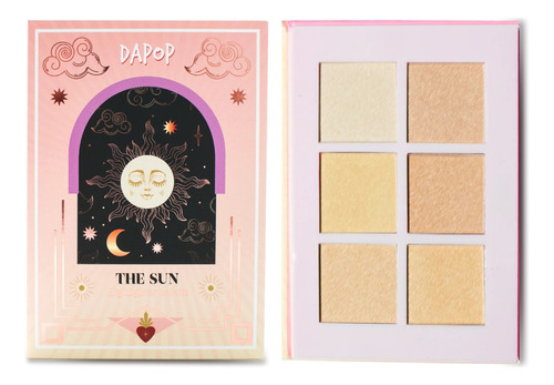 Paleta De Iluminadores The Sun Highlighter Dapop