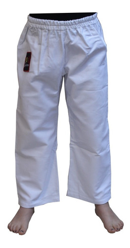 Pantalon Blanco Para Artes Marciales Karate Aikido Taekwondo