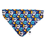 Bandana Para Mascotas Diseño Halloween Calaveras