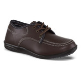 Zapatos Colegiales Bachiller Café Unisex Croydon