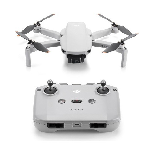 Drone Dji Mini 2 Se Mt2sd Single 2.7k Cinza 5.8ghz 3 Baterias 10km/31 Min