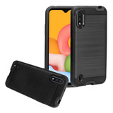 Funda Para Samsung Galaxy A01 (color Negro/celzen)