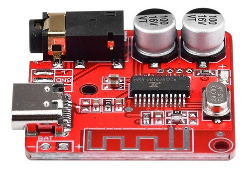Mini Modulo-bluetooth 5.0 Placa Do Receptor De Áudio Mp3