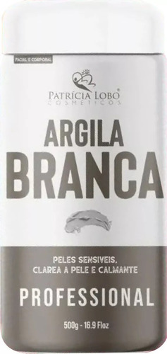 Argila Branca 500g - Patrícia Lobo