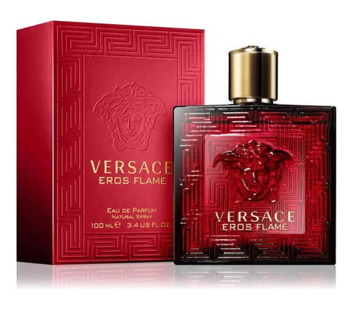 Versace Eros Flame Edp 100 ml Hombre - mL a $4299