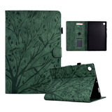 Funda Flower Pu Para Galaxy Tab A8 10.5 2021-null