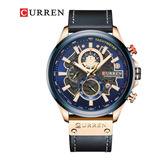 Reloj Para Hombre Curren Kred0521 Azul