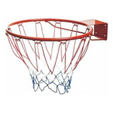 Aro De Basquet Nro 5 Metal Con Red Basket Reforzado Usado