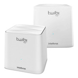 Roteador Twibi Giga Mesh Intelbras Wifi Wirelless 2 Unidades