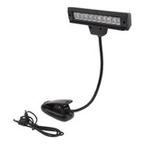 Clip Recargable Usb En Lámpara De 10 Led Para Atril Que