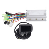 Panel Controlador De Bicicleta Eléctrica 15a 36v 48v Motor S