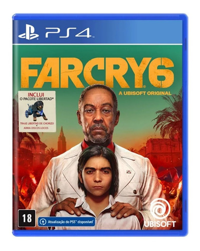 Far Cry 6 Ps4 Mídia Física Jogo Original Português Br C/ Nf