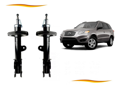 Amortiguador Delantero Para Hyundai Santa Fe 2010 2012 Par