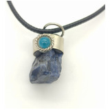 Amuleto Collar Piedra Lapislazuli Balance Energético Abridor