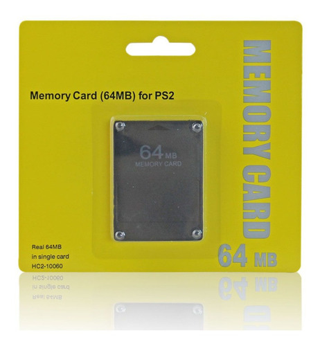 Tarjeta De Memoria Compatible Para Ps2 64mb Genérica