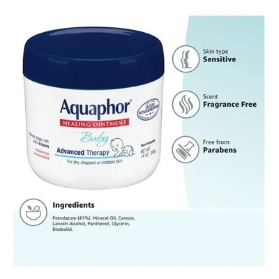 Aquaphor Crema Ungüento Bebés Piel Seca Agrietada Sin Fragancia | MercadoLibre