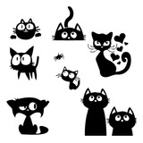 Adesivos Decorativos Parede , Tomada E Interruptor Cats 7und