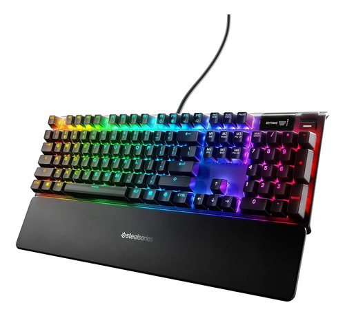 Teclado Mecánico Gaming Steelseries Apex Pro Omnipoint Rgb