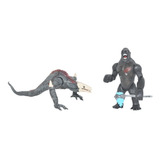 Figura Juguete El Rey De Los Monstruos King Kong Vs Trepa Cr