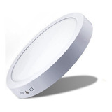 Lámpara Plafón Led 12w Color Blanco Por 1 Unidad