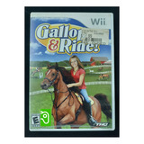 Gallop & Ride Juego Original Nintendo Wii