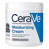 Crema Hidratante Cerave 19 Oz Facial Y Corporal Con Ácido