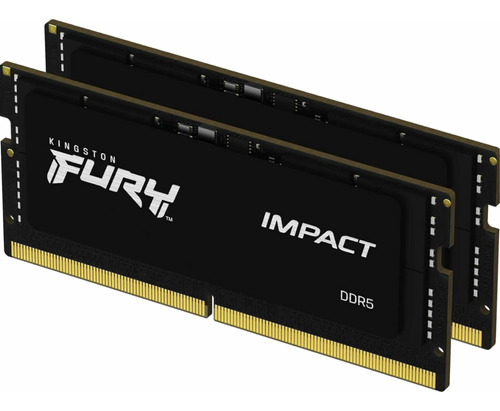 Kingston Fury Impact - Memoria Ram 64gb Ddr5 Sodimm 4800 X 2