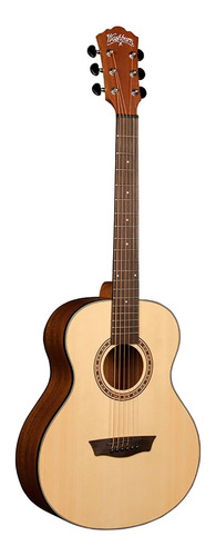 Washburn Agm5k Guitarra Acústica Travel Mini Con Funda 