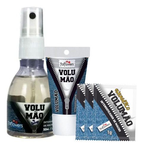 Kit Super Gel Volumão Intensificador Prolongador Hotflowers