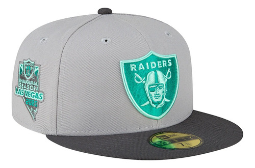 Gorra New Era Las Vegas Raiders 59fifty Aqua 