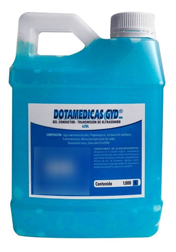 Gel Conductor Ultrasonido 1 Litro - 1000 - mL a $17