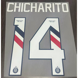 Tipografía Número Chivas Local  2024 #14 Chicharito