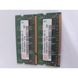  Dos Memorias Ram Ddr2 1gb Hynix