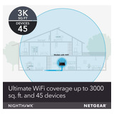 Netgear Nighthawk Cable Módem Wifi Router Combo (c7800) - Co